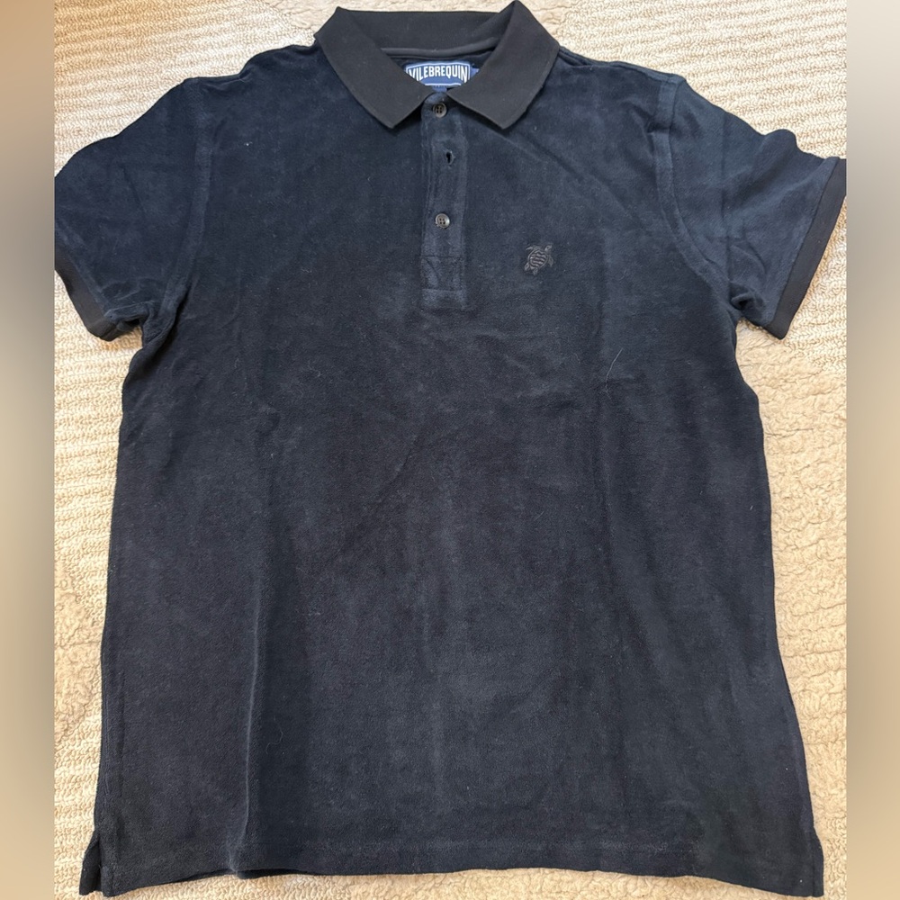 Vilebrequin Men's Dark Polo Shirt